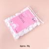 100 Pure Cotton Nail & Makeup Remover Pads - White, Lint-Free, Disinfected.