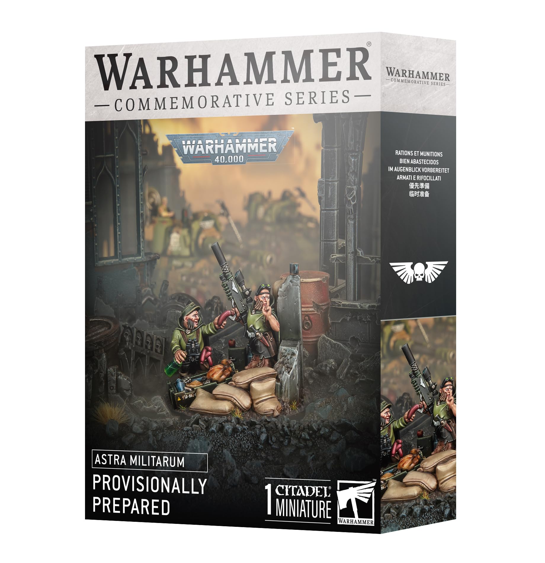 Games Workshop Warhammer 40,000 - Астра Милитарум: Скрипы и дребезжание - Предварительная подготовка (Миниатюры 2024)