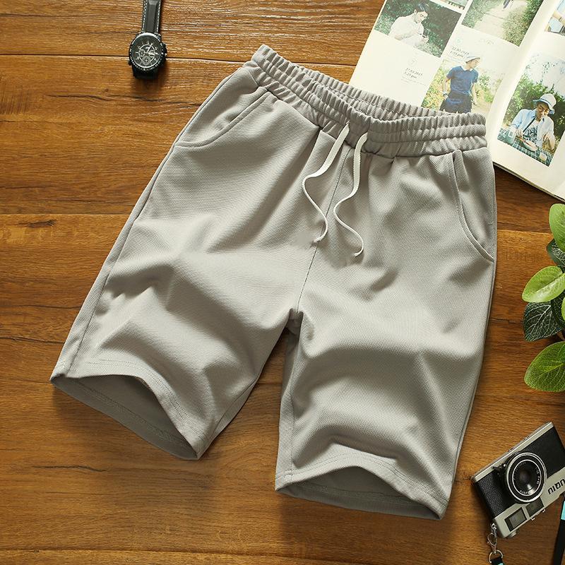 Men Solid Casual Swim Sports Shorts Swimwear Quickly Dry Surf Beach Board Elastic Waist Swim Pants Surffing Shorts