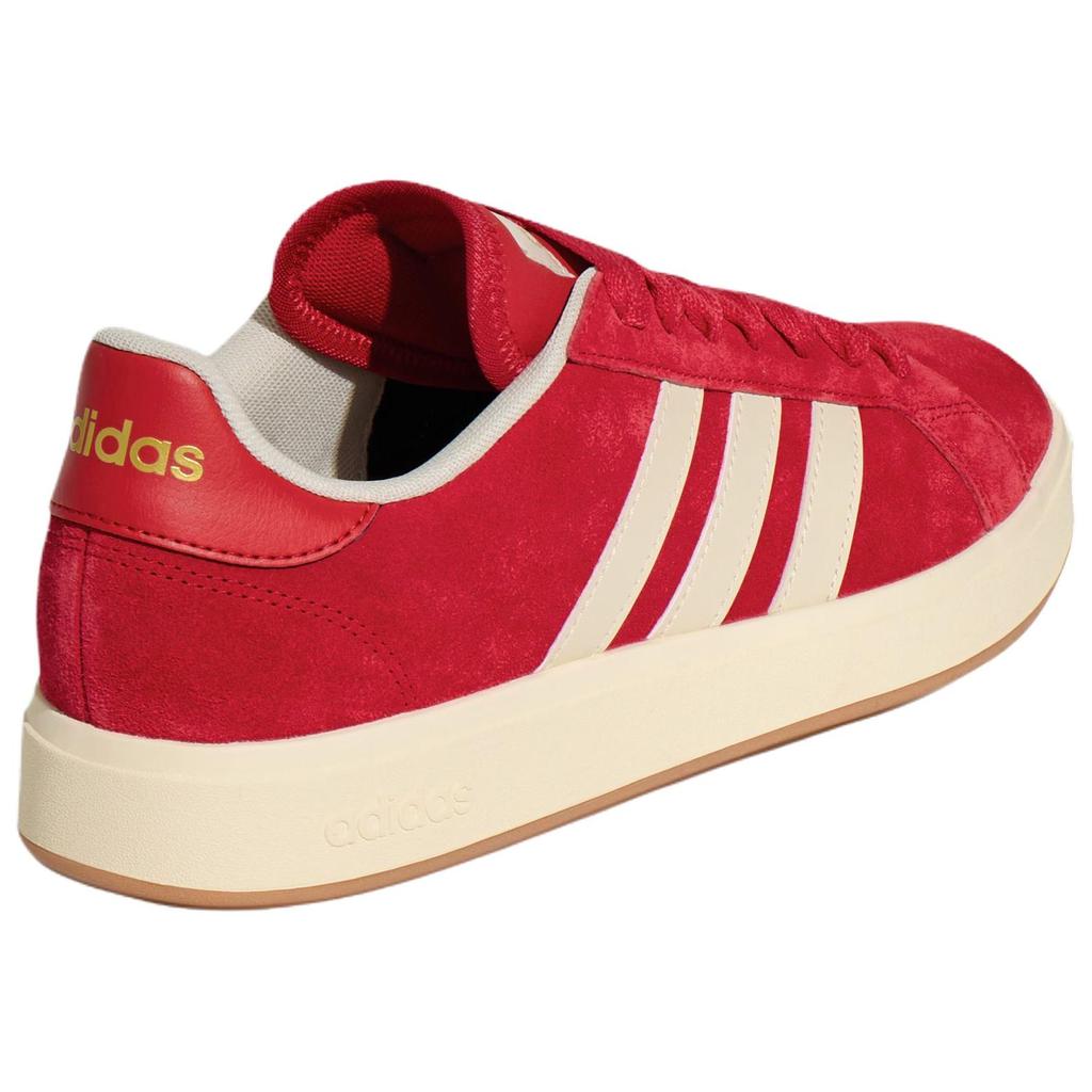 Adidas Originals Grand Court Base 00s Comfortable Soft Low-Top Sneakers Unisex Sneakers Red KH6991