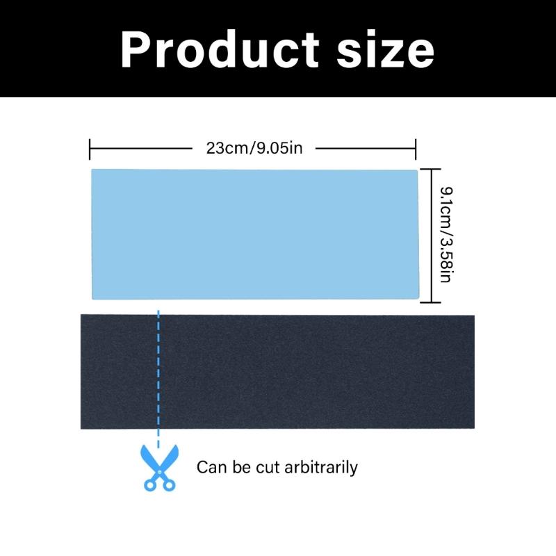 Industrial Professional Grade 9x3.6 Inch Silicon Carbide Sandpaper 5 Sheets Fit for Metalworking Woodworking Polishing