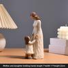 Family Minimalist Luxury Decorative Items Creative Characters Living Room Decoration Wine Cabinet High-end Resin Decorative Items Handicrafts