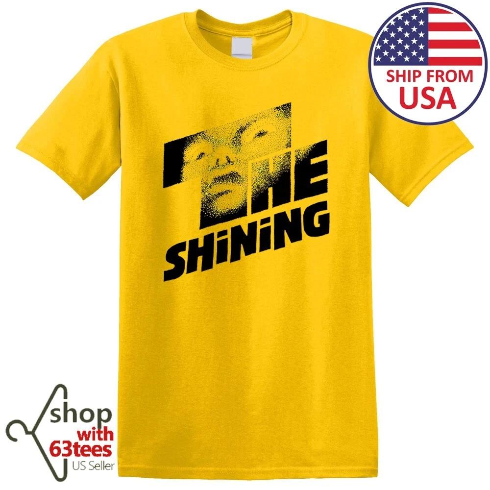 The shining Horror Movie Stephen King Stanley Kubrick Men s Yellow Size S to 5XL 2XL
