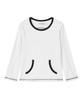 PARAKEET Patch Pocket Capri Sleeve (White)