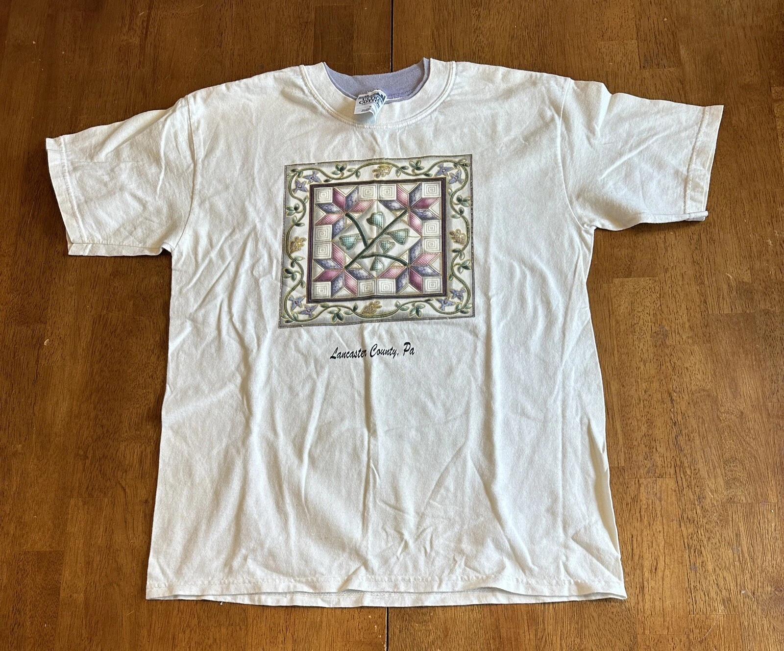Vintage Lancaster County Pennsylvania T Shirt Nature Medium 2XL