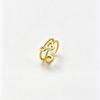 Vietnamese Sand Gold Adjustable Heart Ring: High-End Versatile Fashion for Women