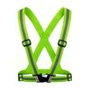 Gilet Riflettente Regolabile - Tracolla Elastica di Sicurezza per Corsa Notturna e Ciclismo