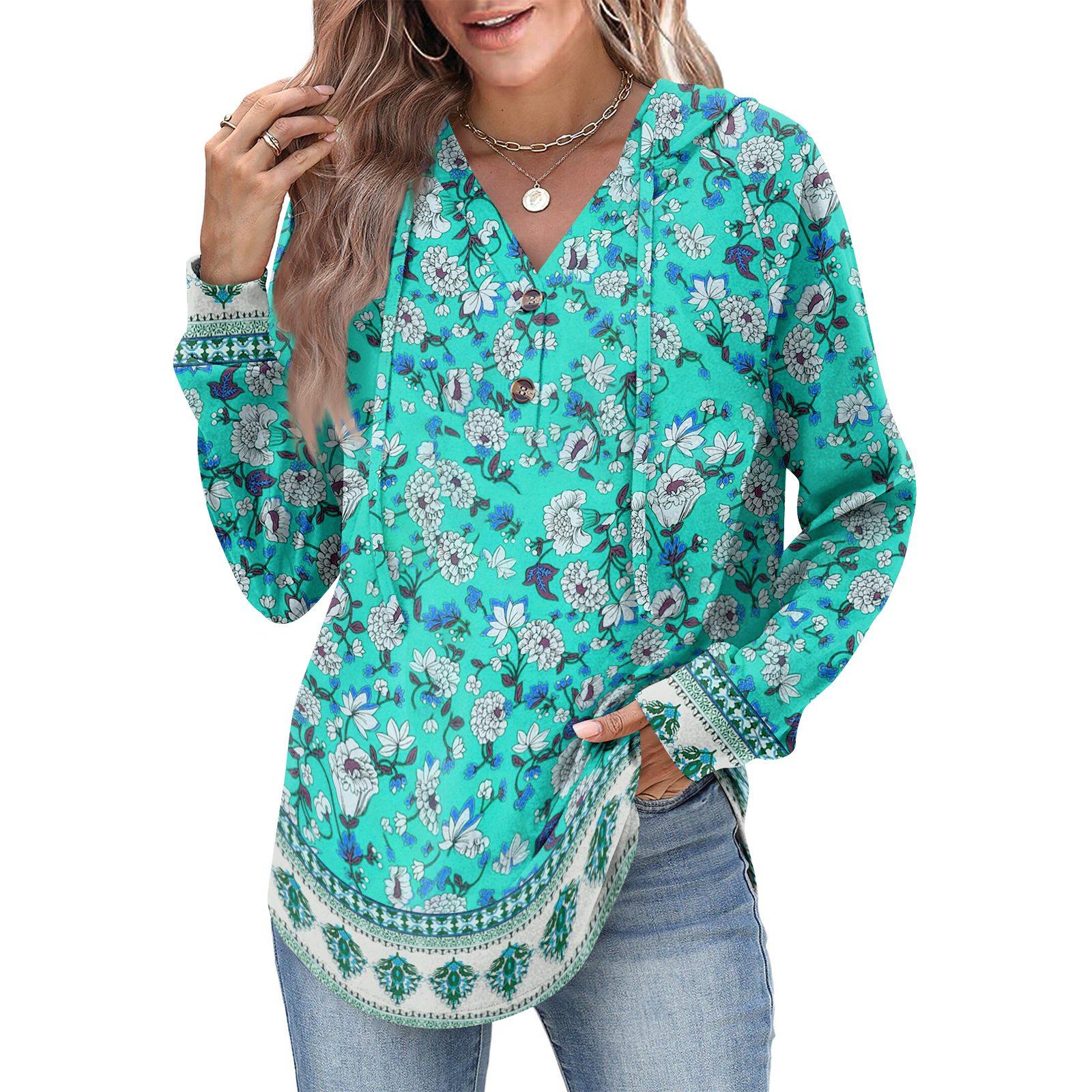 

Женская мода, женский легкий пуловер с длинными рукавами и карманами, толстовка с капюшоном в стиле консервативного стиля XL