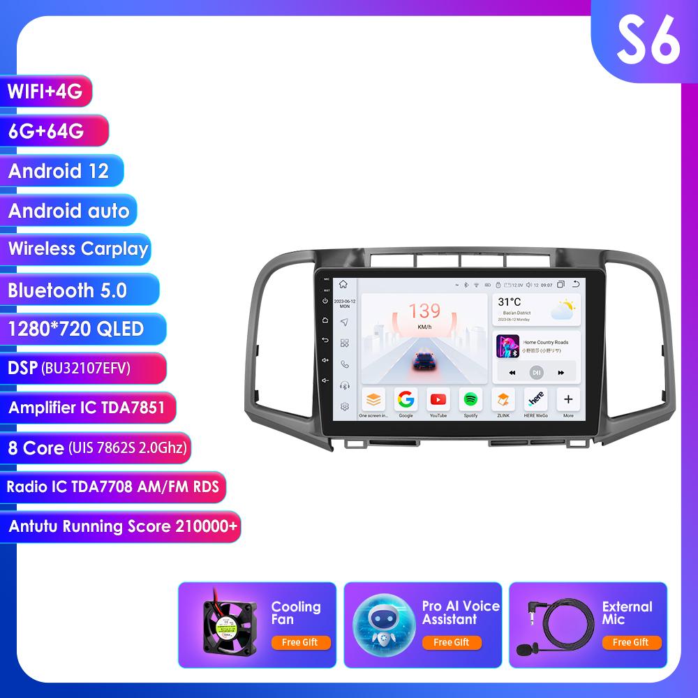 4G-LTE Android Car Radio for Toyota Venza 2008 - 2016 Multimedia Video Player Navigation 2din Carplay Stereo Audio GPS Autoradio Intelligent Screen