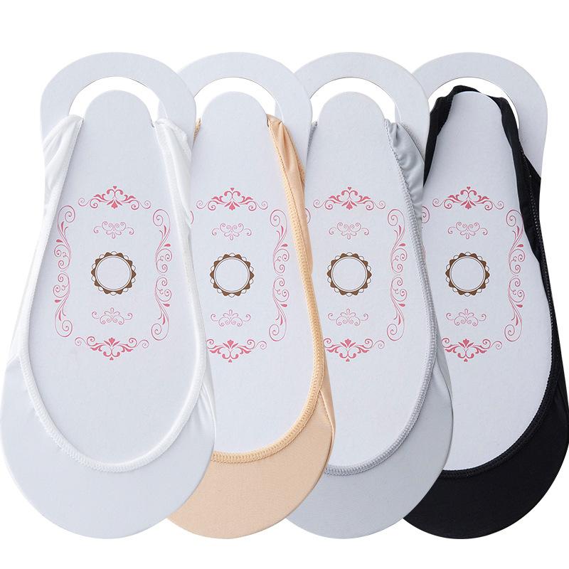 Meias Finas Meias Meia-Calça Meia-Calça Curta para Salto Alto Meias Invisíveis Seda de Gelo Respiráveis Silicone Antiderrapante Meias Desodorantes Indústria