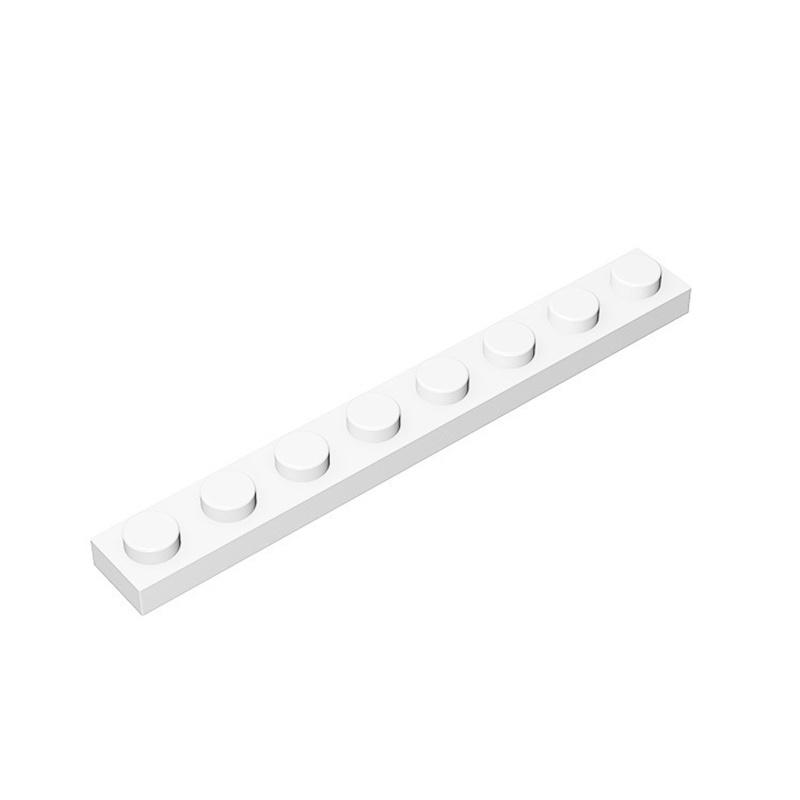 10PCS Puzzle Particle 3460 1x8 Plate Building Blocks Kit High-Tech Tire Board Light Panel Bricks Toys Gifts