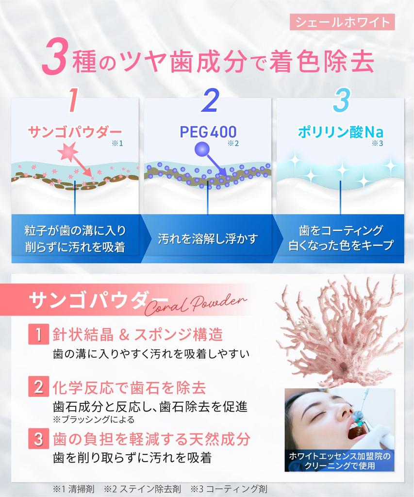 White Essence Shale White [Quasi-drug] Cosmetic Dentistry Toothpaste Apricot Mint Flavor (Shale White + Shinist (Fluoride))