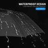 Rotating LED 10-bone Frame Contraction Automatic Umbrella Sunshade Umbrella Rain and Sunshine 2-in-1 Umbrella 3PCS Umbrella