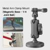 Aluminum Alloy Magic Arm Holder for Insta360/DJI Osmo Action/Pocket Action Camera Accessories