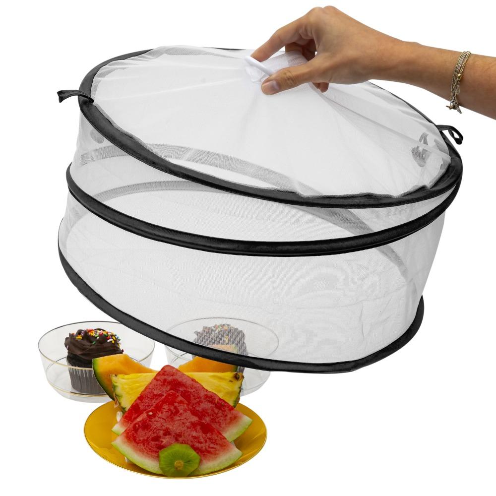 

Pop-up Food Cover, 2 Pack, Black Pop-up Food Cover United States