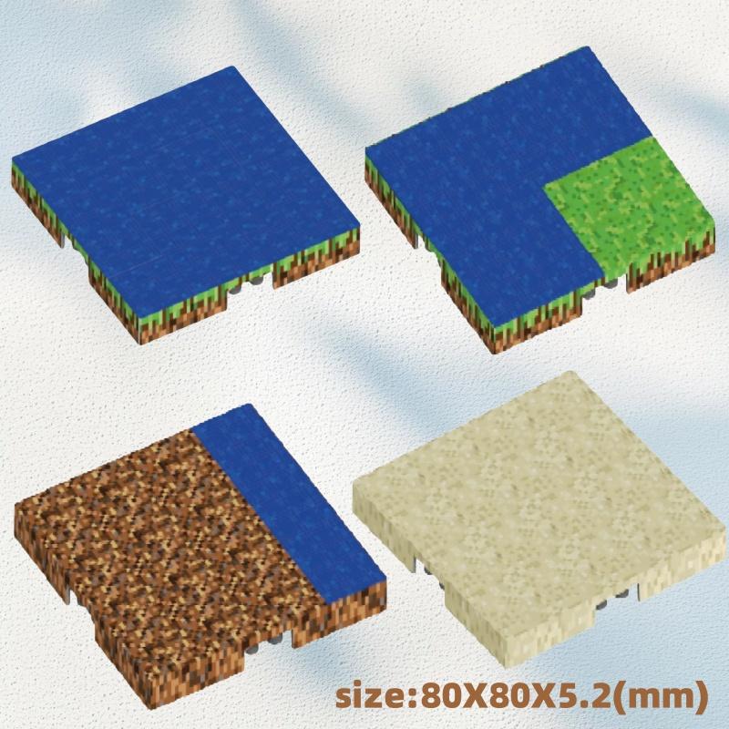 Building Blocks Base Plate/ Animal /Accessorie Diy Puzzle Toys Educational Creative Play For Boys & Girls Gift