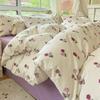 Princess style bed four-piece set pure cotton pure cotton small fresh bed sheet single quilt cover dormitory three-piece set duvet cover
