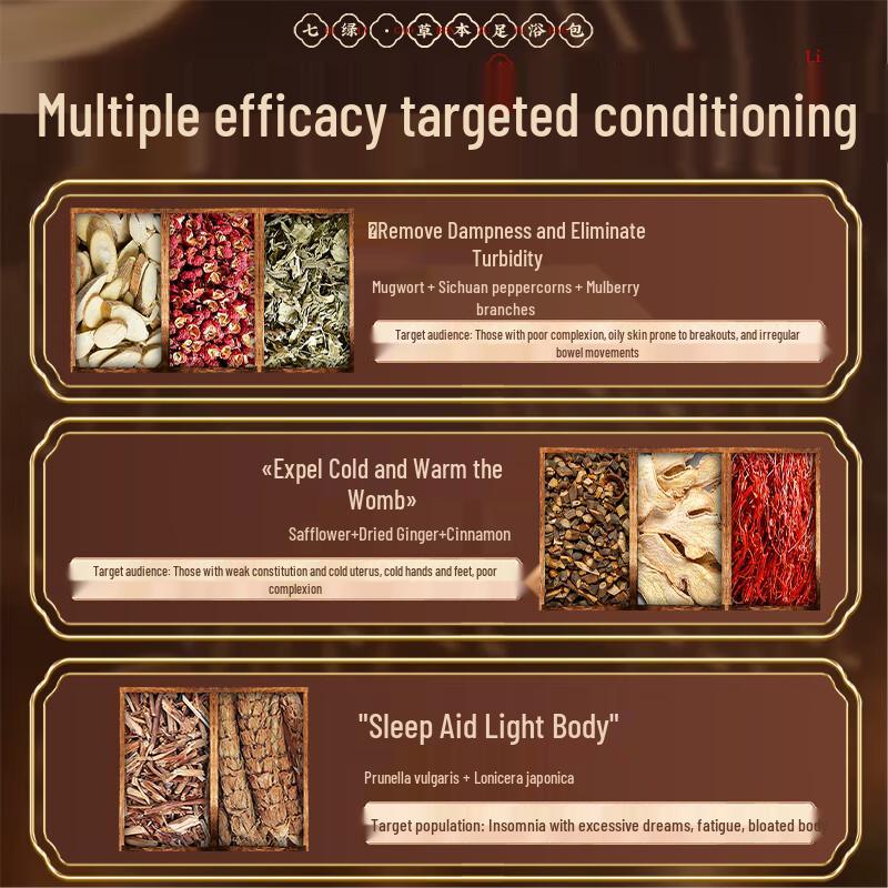 Qilv Herbal Foot Bath Soak Pack