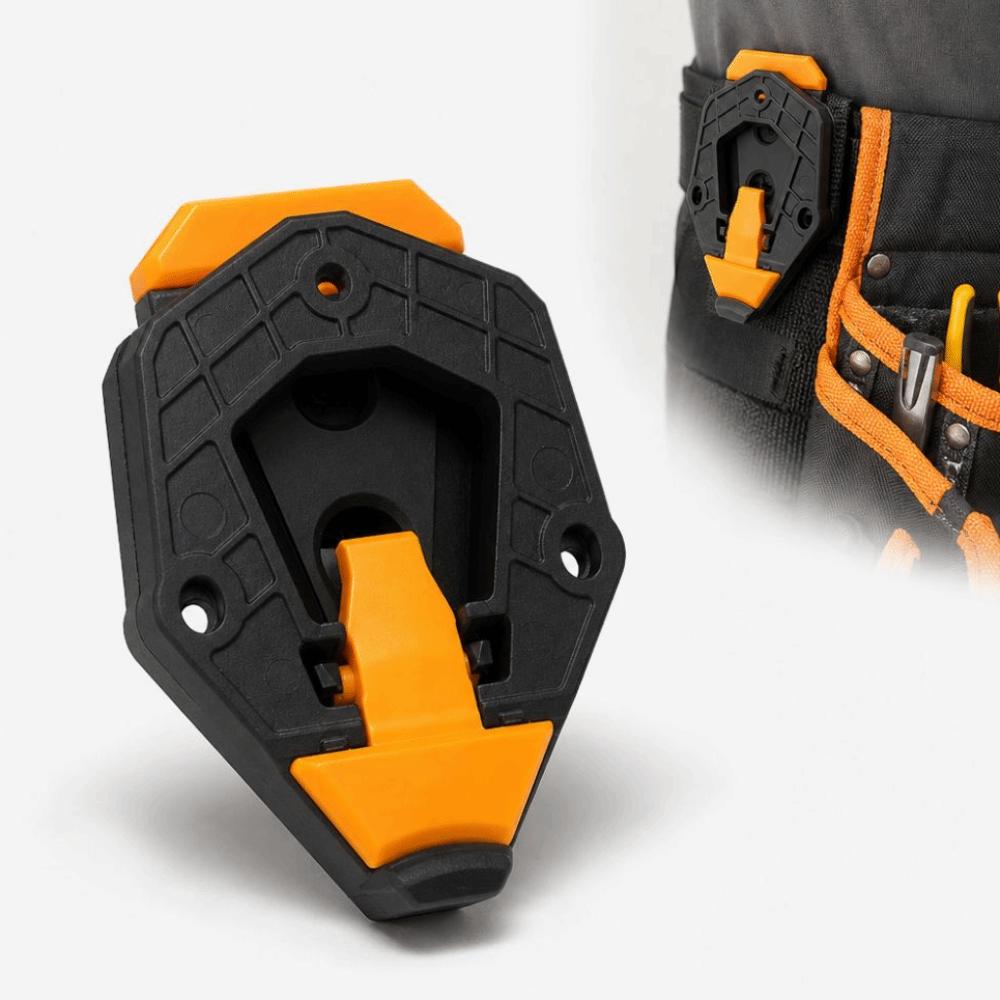 Sturdy ABS Waist Bag Buckle Universal Tool Bag Fixing Clip All Tool Waist Bag