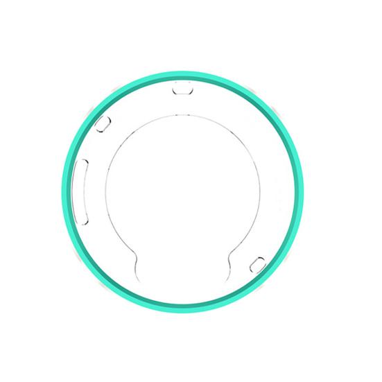 

Захисний чохол для годинника CMF BY NOTHING Watch 3Pro Ударостійкий металевий захисний безель Кругла захисна накладка-бампер для годинника зелений