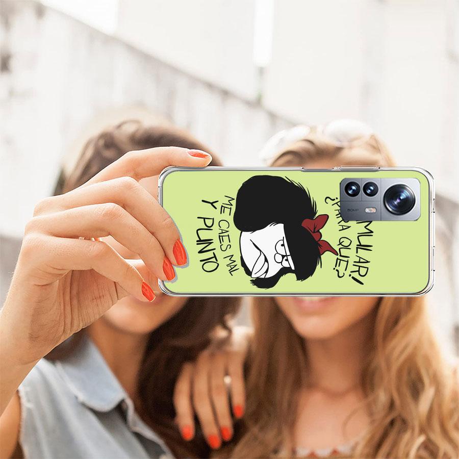 Mafalda Cartoon Phone Case For Xiaomi Mi 13 12T Poco F7 Pro 14 Ultra 15 Pro 12X 12 9 8 Lite 5G 11T 11i 10 10T Pro Capa Coque