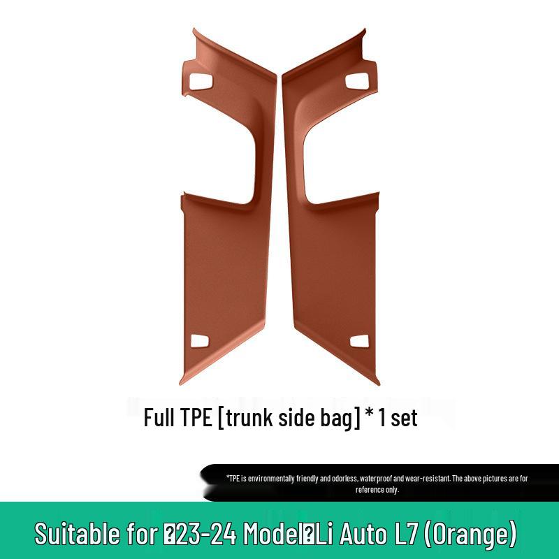 Custom Fit 2023-2024 Li Auto L7 Car & Trunk Mats - All TPE Material