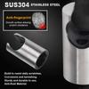 Wall Holder Sprayer Replacement Silver Stainless Steel Toilet
