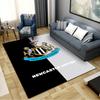 Newcastle United Logo Carpet Rug for Living Room Bedroom Home Sofa Decoration, Kids Play Non-slip Floor Mat
