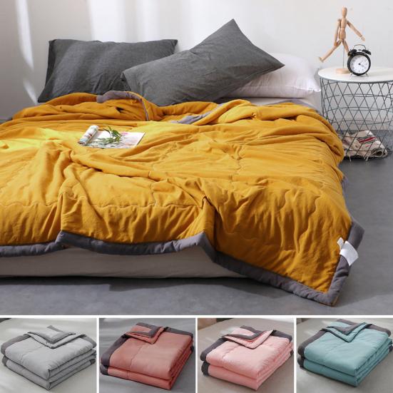 Cooling Blanket for Night Sweats Cool Summer Quilt Breathable Double-Sided Cool Throw