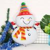 Snowman ChristmasTree Santa Claus Air Balloons Cartoon Balloons Christmas Decorations Aluminum Foil