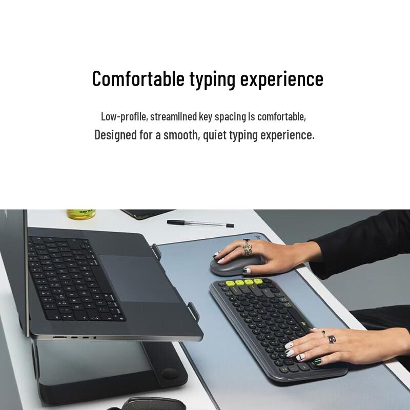 Logitech G POP ICON KEYS AI Wireless Bluetooth Keyboard