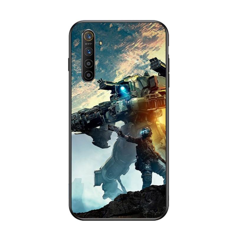 Cool Game Titanfall2 Phone Case For OPPO Find X5 X3 X2 A93 Reno 8 7 Pro A74 A72 A53 Soft Black Phone Cover