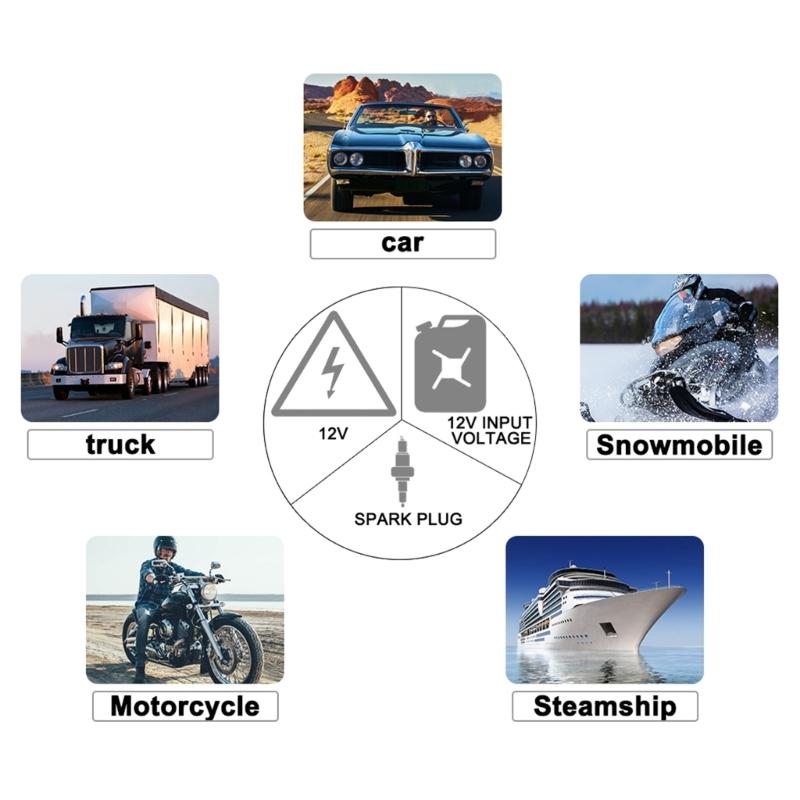 Multifunktions-Zündzeitpunktprüfer Einstellanzeige Geeignet für Motorrad-Benzinmotor Tragbar Einfach zu bedienen