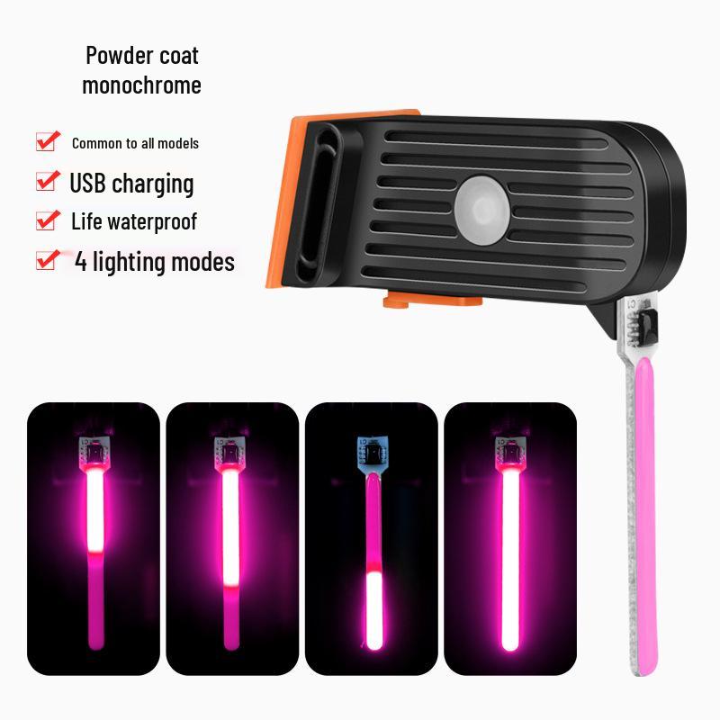 Creative Bicycle Taillight: High-Brightness Flowing Navigation Light for Mountain & Road Bikes