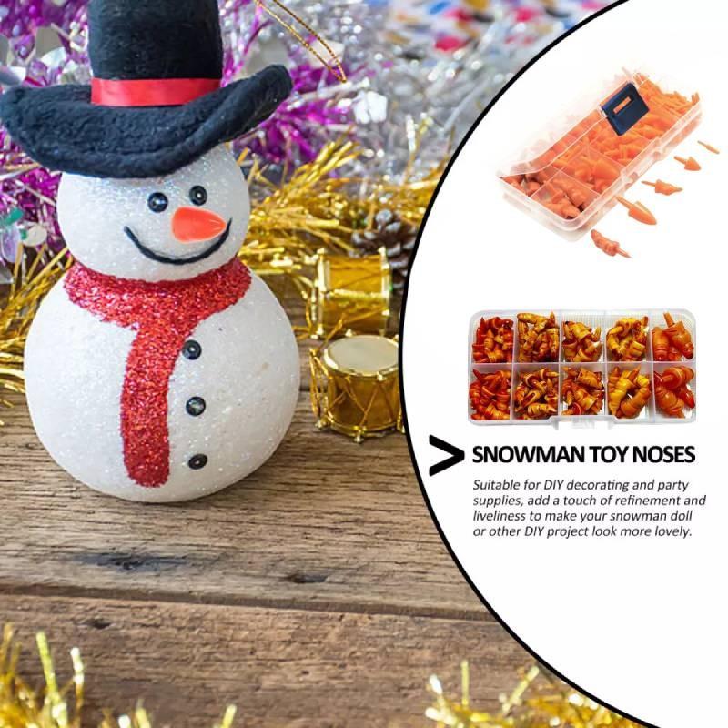 Kit Craft Snowman Plastic Nose Christmas Decoration Children Accessories Diy
