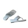Retro silver sandals wedge flip-flops 2025 summer new design sense niche fashion toe sandals women's shoes
