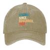2026 Legend Since November 1997 Retro Vintage Baseball Cap Funny Hat Anime Wild Ball Hat Boy Women's