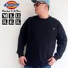 Men's Plus Size Dickies T-Shirt, Long Sleeve, 100% Cotton, Chest Pocket, Sizes M, L, XL, 3L, 4L, 5L, 10001506 (3L, White)