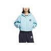 Adidas Logo Jacket Short Hooded Women Outerwear Prayer-Blue JI6882
