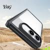 Slim Protective Cover for IPhone 2026 Magnetic Foldable Case iPhoneDuo, Full Hinge Protection, Rotating Durable Hard PC Smartphone Kickstand,