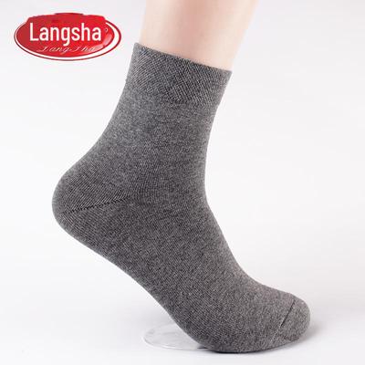 Langsha Herren Mid-Tube Baumwollsocken - Business-Stil, Deodorant, Dick für Herbst/Winter