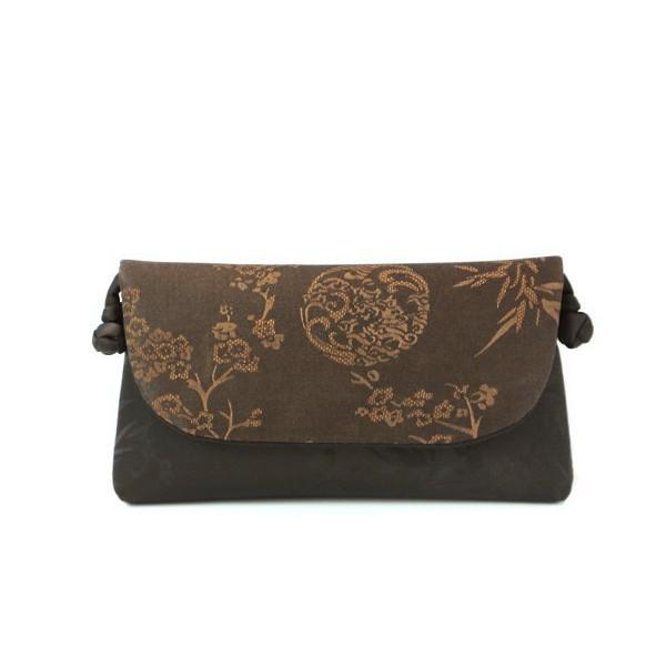 Xiangyunsha Crossbody Bag: New Chinese Style Mulberry Silk and Song Brocade Phone and Shoulder Bag