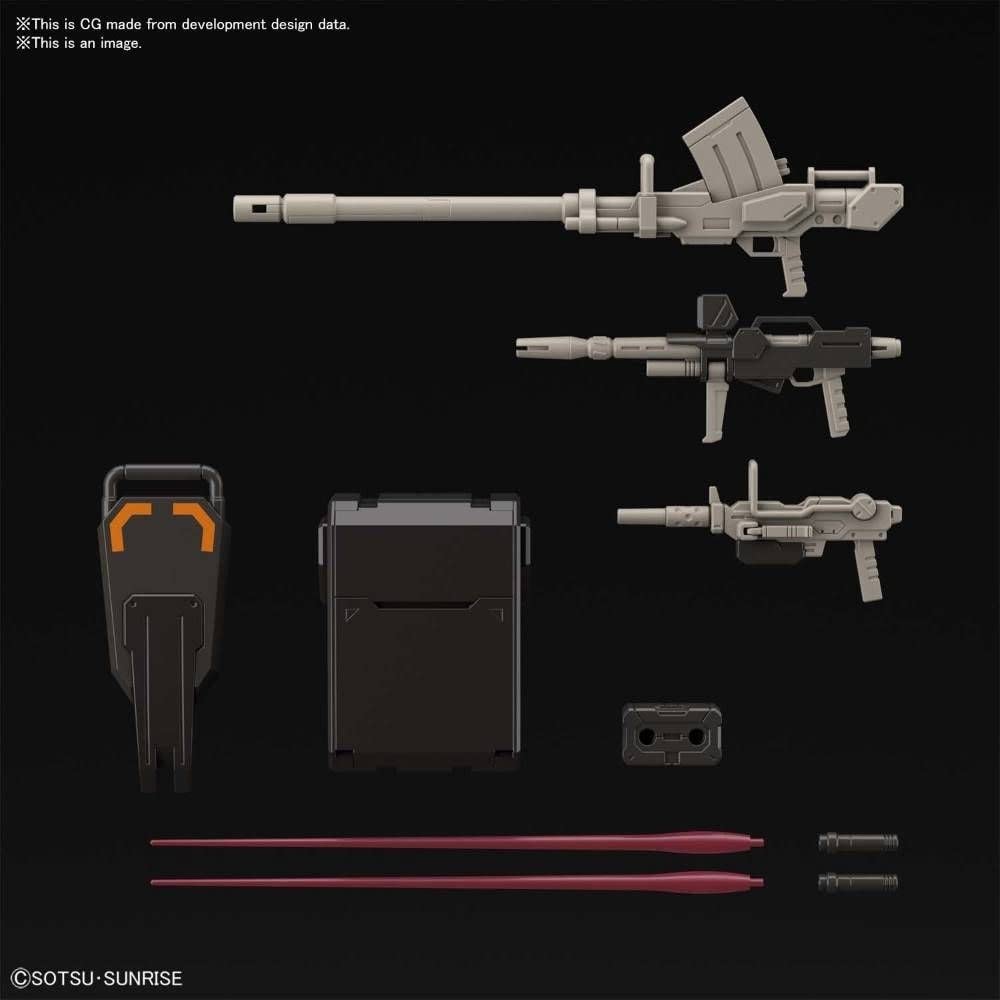 Bandai Hobby HG Gundam Breaker Battlogue - Ground Type Gundam Bandai Spirits Hobby HG Battlogue Plastic Model Kit Multi (199619)