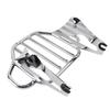 Motorcycle Chrome Two-Up Detachable Luggage Rack For Touring Electra Glide Road Glide Street Glide CVO Road King 2009-2024