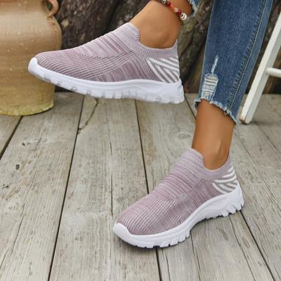 Mode Retro Leichte Retro Damen Schuhe Bequeme Atmungsaktive Mesh Sneaker Damen Mode Leichte Freizeitschuhe Slipper Paar Schuhe