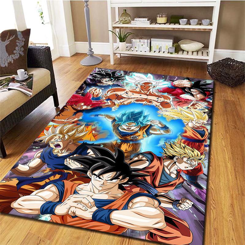 Dragon Ball Super Carpet Rug For Living Room Bedroom Home Sofa Decoration,kids Play Nonslip Floor Mat