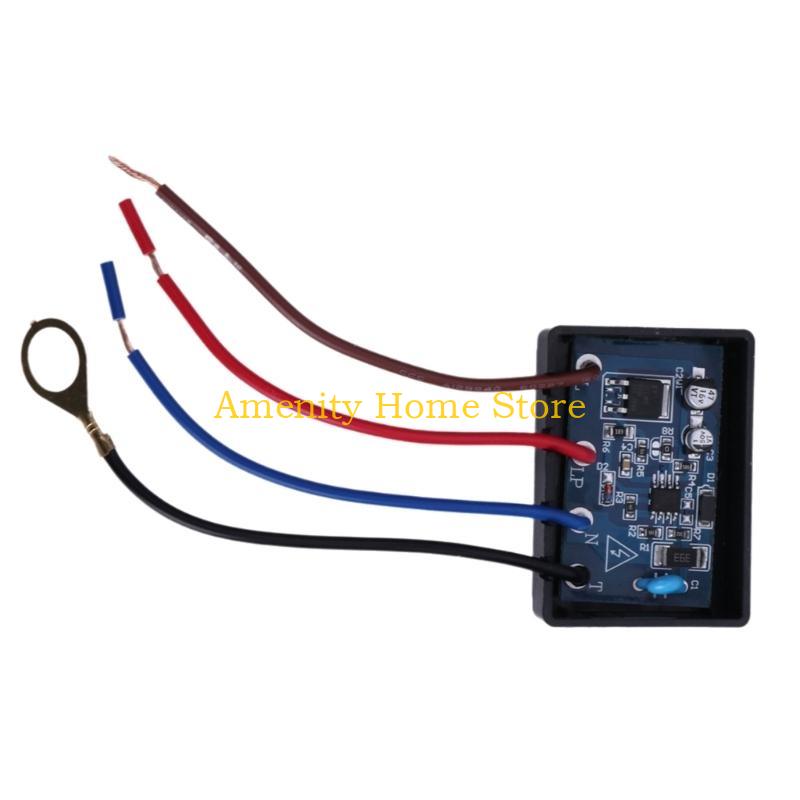 F26C User Friendly Touch Switches Plastic Switches 220V 3A Quick Fixing for Desk Lamp