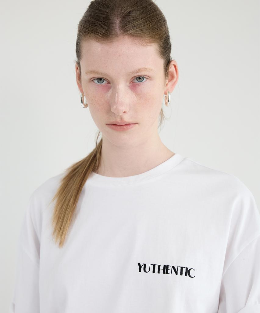 Yusentig Og Logo T-Shirt Melange Grey Aw5Me4381F