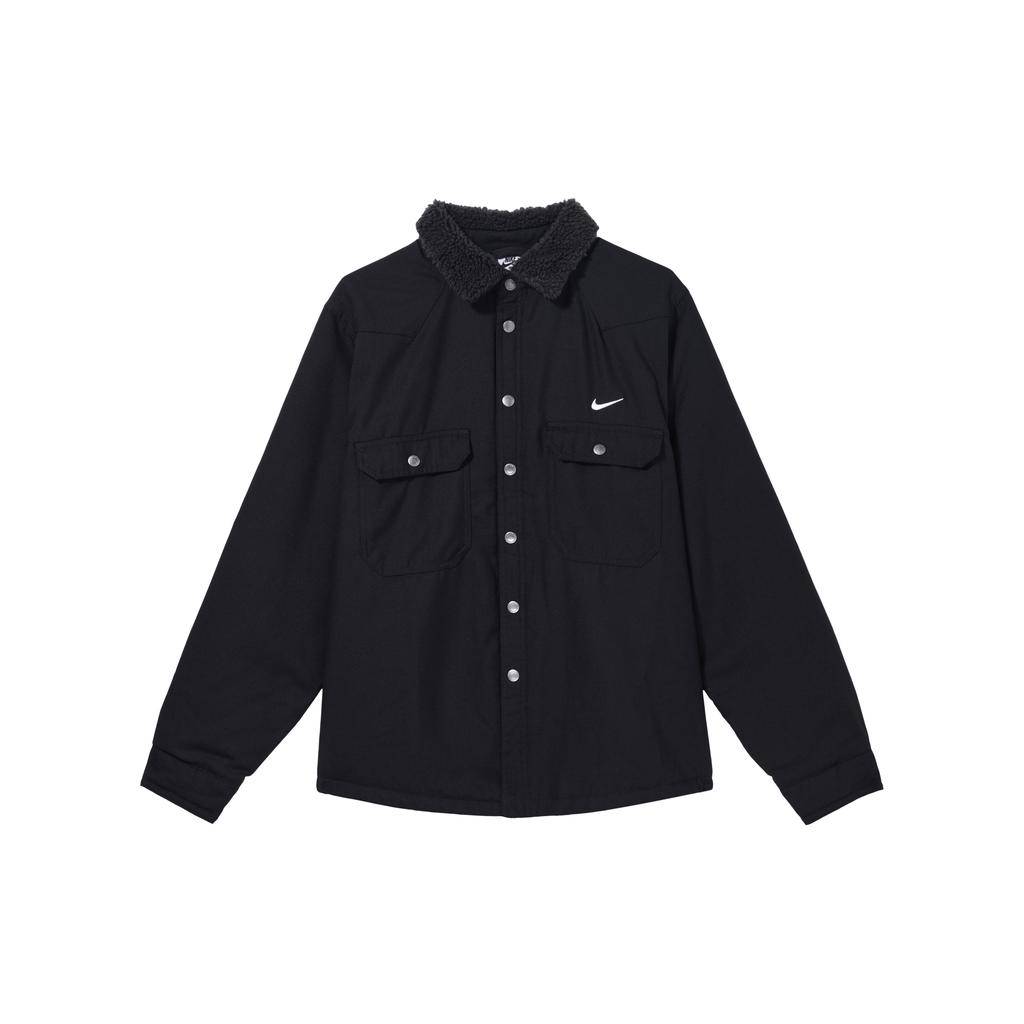 Nike Jackets Men's Black Lapel Moderate Workwear DQ6329-010