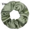 Hidden Pocket Scrunchies for Money Hair Ties with Zipper Women, Elastic Tie Scrunchie Bag Small Items Keys And Coins, Satin Accessories Daily